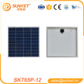 meilleur panneau solaire de poly de tve de price65w avec le CE TUV